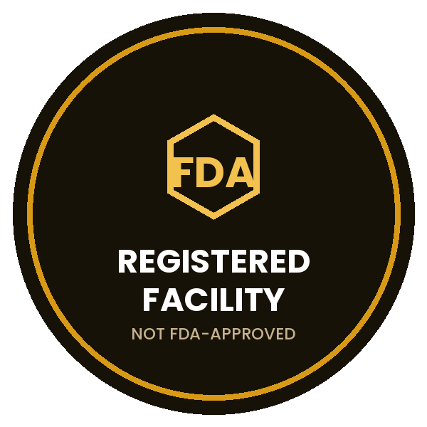 Produced in an FDA-registered facility